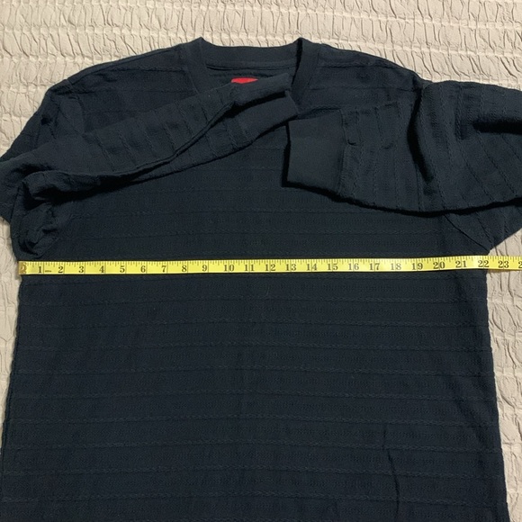Supreme Men’s Rope Stripe Black Sweatshirt Sweater - Picture 10 of 12